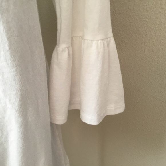 Michael Kors White Blouse 3/4 length belll sleeves - Picture 7 of 12